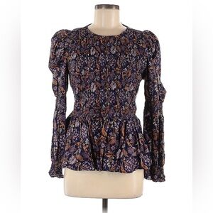 Universal Thread Peplum Long Sleeve Top
